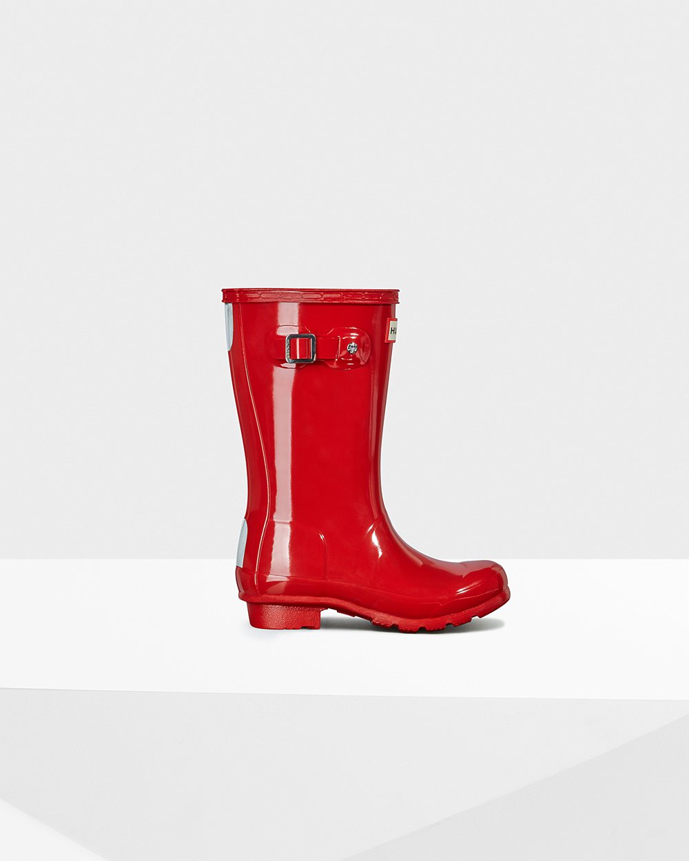 Kids Hunter Rain Boots Red - Original Big Gloss - 4326915-BA